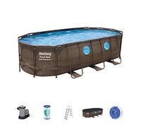 Piscina fuori terra 274x549x122 cm Power Steel Swim Bestway
