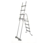 Bestway Scaletta per Piscine a 4 Gradini Flowclear 122 cm 58331
