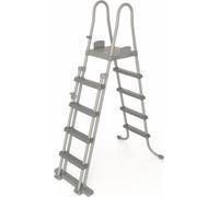 Bestway Scaletta Scala per Piscina Doppia salita Compatibile con Piscine h max 132 cm - 58332