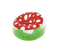 Bestway Sedia Gonfiabile Gigante Seta 112x112x66 cm +6 Anni Interno e Giardin