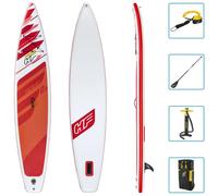 Bestway Set Di Paddle Surf Gonfiabile Hydro-force Fastblast Tech 12´6´´