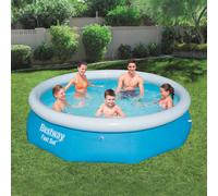 Bestway Fast Set 57266 piscina fuori terra Piscina gonfiabile Piscina rotonda 3638 L Blu
