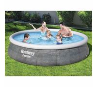 Bestway Set Piscina Gonfiabile con Pompa Fast Set 196x84 cm