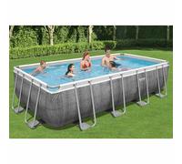 Bestway Set Piscina Rettangolare Power Steel 549x274x122 cm