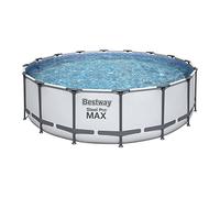 Bestway, Set Piscina Steel PRO con Filtro Pompa + Accessori