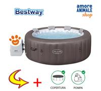 Bestway SPA Lay Z Hydrojet Dominica 6 Posti (Ø196x71cm) Idromassaggio 6001S