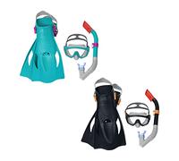 Bestway Set da snorkeling Meridian 25020-5 Spark Wave Blu/Nero 14+ anni