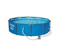 Bestway Steel PRO Max Set Piscina, 4678 Litri, Blu, 305 x 305 x 76 cm