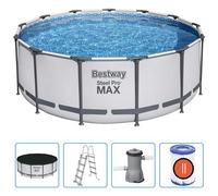 Bestway Steel Pro 5618W piscina fuori terra Piscina con bordi Piscina rotonda Bianco
