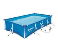 Bestway Steel Pro Piscina Rig Rettangolare 400X211X81