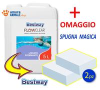 Bestway SVERNANTE PISCINA INVERNALE TRATTAMENTO ACQUA PISCINA ANTIBATTERICO 5 LT