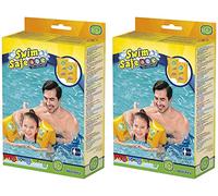 Bestway Swim Safe ABC - Pali da nuoto livello C WonderSplash, 5-12 anni (arancione, 2 pezzi)