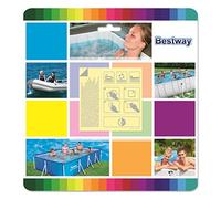 Bestway Toppe autoadesive per riparazione, 20 pezzi