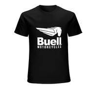 BestWishes Essential Buell Unisex T-Shirt Top Black Mens Tee L