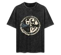 BestWishes Hollow Knight Hornet Mens Black T-Shirt M