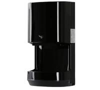 BESTXH Asciugamani Ad Alta velocità, Asciugamani A Parete in Acciaio Inox 304 per WC, Asciugamani Ad Aria A Basso Consumo Energetico, Asciugamani Compatti con Filtro,Nero