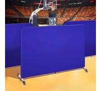BESTXH Barriera da Ping Pong, Blocchi da Ping Pong Pieghevoli E Leggeri, con Divisori per Il Campo, Paravento per La Privacy per L'Autoallenamento Indoor,Blu,3pack