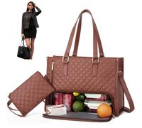 BESTXH Borsa Tote 3 in 1, Borsa da Lavoro per Laptop con Scomparto Termico per Il Pranzo, Multifunzione Impermeabile per Ufficio E Viaggio, per Computer di Grande capacità,02