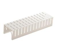 BESTXH Espositore per Piastrelle da Pavimento, Espositore per Pavimenti in Legno, Espositore Professionale in Metallo per Piastrelle da Pavimento con 13 Scomparti per Carte,Bianca,100 * 38 * 20cm