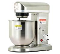 BESTXH Impastatrice Elettrica da 5/7/10 Litri, Impastatrice Professionale con Funzione Pulse, 3 velocità, con Ciotola in Acciaio Inox E Gancio Impastatore, per Pane E Dolci,Stainless Steel,10L