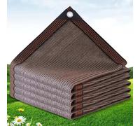 BESTXH Marrone,8 * 10, Recinzione Schermante per La Privacy, Copertura per Balcone per Ombra E Pioggia, Schermatura per Balcone per Appartamento, Tessuto Schermante per Parabrezza, per Esterni