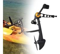 BESTXH Nero, Pedale per Kayak, Sistema di Timone A Pedale Realizzato per Kayak Compatibili, Dispositivo di Propulsione A Pedale Robusto E Durevole, per Pesca, Caccia, Adulti E Bambini