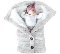 BESTXH Sacco Nanna Caldo per Neonati, Sacco Nanna Invernale per Bambini Envelope, Sacco Nanna Lavorato A Maglia per Passeggino, Copertina per Neonati in Maglia di Lana, per Lettino,06