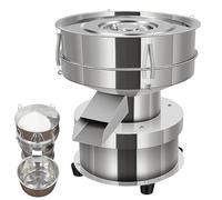 BESTXH Setaccio Vibrante A 2 Setacci, Setaccio Vibrante Elettrico, 1350 N/Min, Vaglio Vibrante per Una Separazione Efficiente delle Particelle,Frame Height 15cm