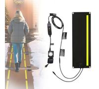 BESTXH Tappetino Riscaldato per La Neve, Tappetino Riscaldato per Esterni in Grafene per La Rimozione della Neve in Inverno, Tappetini Riscaldati Elettrici Antiscivolo in Gomma,10x30in,1pcs