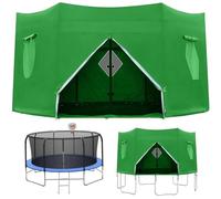 BESTXH Telo di Copertura per Trampolino, Tenda di Copertura Resistente alle Intemperie, Impermeabile E Resistente all'Acqua, Teli di Copertura Rotondi per Trampolini,03,10FT