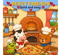 Besty friends: Bold and easy relaxing ,mindfulness coloring book