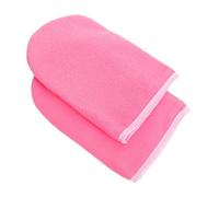 BESTYASH 1 Paio Guanti Da Ceretta Più Caldo Durante La Notte Mitts Per Bianco Cera Fodere Bagno Di Paraffina Mano Lavoro Ricariche Di Paraffina Coprimani in Paraffina Roseo Poliestere