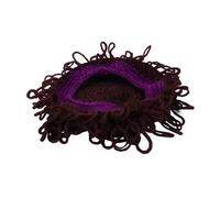 BESTYASH 1 Pc berretto parrucca fatto a mano cappelli per neonate cappello fotografico neonato cappello cappellino cappello parrucca lavorato a maglia fatto a mano filato