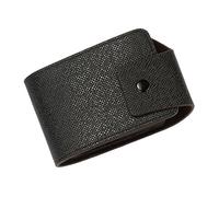 BESTYASH 1 Pc Titolare Della Carta Borsa Per Carte Da Esterno Portafoglio Fermasoldi Titolari Protezione Della Manica Delle Carte D'identità Cambiare Black Pelle Sintetica