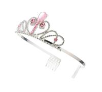 BESTYASH 1 Pezzo fascia per per diademi per ragazze Tiara per fascia per tiara per ragazze Croona di testa per ragazze Copricapo a lega rosa