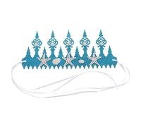BESTYASH 1 Pz Crown Of Pearls And Shells Unico per Feste Tema Accessorio per Distintivo per Cerimonie Compleanni e Spettacoli