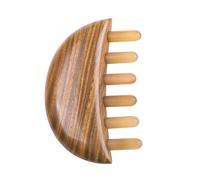 BESTYASH 1 Pz pettine di massaggio pratico Pettine per durevoli squisito pettine per pettine per lo styling creativo Bellissimo pettine corno di bufalo
