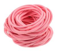 BESTYASH 100 Fasce per Chioma Rosa in Nailon, Elastici Sottili e Resistenti, Facili da Abbinare, la Vita Quotidiana le Feste, Pacco da 100 Pezzi