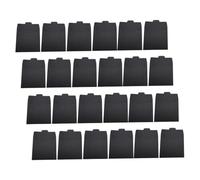 BESTYASH 100 pezzi Bustine Porta CD in Carta Kraft Nera Custodie Rigide per CD Dvd Sleeve Protettive Resistenti e Riutilizzabili Design Minimalista Elegante per Conservazione Dischi