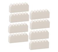 BESTYASH 100 Pezzi Piumino Da Cipria Spugne Per Il Trucco Per Il Viso Cunei Cosmetici Inventare Spugna Soffio Cosmetico Piumini Da Cipria Per Cipria Bianca Lattice Sintetico
