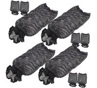 BESTYASH 10pezzi Cuffia Per Parrucca Rete Rete Per Capelli Cuffia Per Parrucca Donna Copri Chignon Retina Per Chignon Ferma Fasce Per