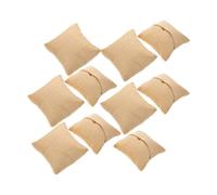 BESTYASH 10pezzi Cuscini Per Gioielli Lino Da Cuscini Per Orologi e Bracciali Per Esposizione Di Collane e Bangles Elegante Design Multifunzionale Per Venditori e Rivenditori