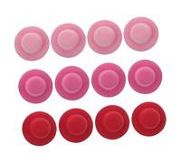 BESTYASH 12 Pezzi Mini Cilindro Fermaglio Per Decorazione Cappello Da Cowboy Per Forcine Per Da Cowgirl Mini Accessori Per Cappelli