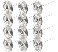 BESTYASH 12 pezzi per teiere, filtro per versare tè e tè sfusi con design a molla a spirale, filtro da cucina per tè e tè sfusi