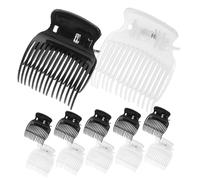 BESTYASH 12pezzi Bigodini Caldi per Capelli Fermagli per Bigodini Volumizzanti Clip per Arricciacapelli in Plastica Strumenti per Parrucchieri Adatti per Donne e Ragazze