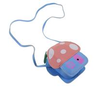 BESTYASH 1pezzi Borsetta Per Tracolla Modaiola Per Monete e Accessorio Per Ragazze Blu Per Snack e Giocattoli