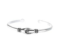 BESTYASH 1pezzi Bracciale Regolabile Vintage Con Motivo Di Mani Che Si Stringono Accessorio Da Polso Elegante Per Feste e Occasioni Speciali Bracciale Di Alta Qualità Per Doni e