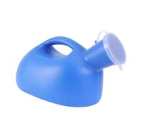 BESTYASH 1pezzi Contenitore Per Urine Di Orinatoio Portatile Con Coperchio Per Uomini Base Stabile e Maniglia Sagomata Compatto Per Viaggi e Campeggio Capacità