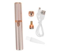 BESTYASH 1set Rimozione Elettrica Per Sopracciglia e Viso Epilatore Multifunzionale Portatile Con Testa Sostituibile Silenzioso e Ricaricabile Per Donne Faciale Efficiente e Pratica