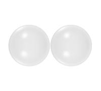 BESTYASH 2 pezzi Copertura Plafoniera Paralume per Illuminazione Facile Installazione per Cucina Bagno Camera da e Balcone Design Versatile e Resistente